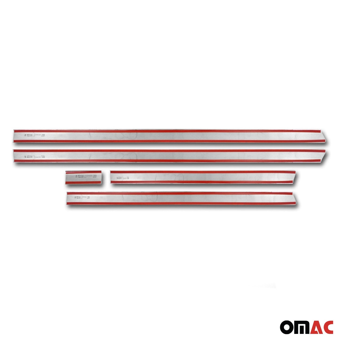 OMAC Side Door Molding Trim for VW T6 Transporter 2015-2021 L1 LHD Single Door Steel U015360