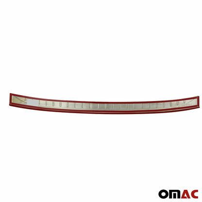 OMAC Rear Bumper Sill Cover Protector Guard for Seat Ateca 2017-2023 Steel Dark 1Pc 6512093B