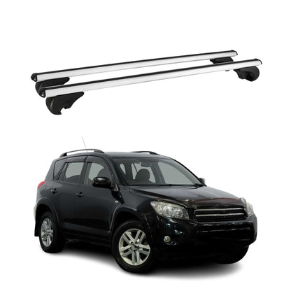 2006-2012 Toyota RAV4 Roof Rack Cross Bars Silver