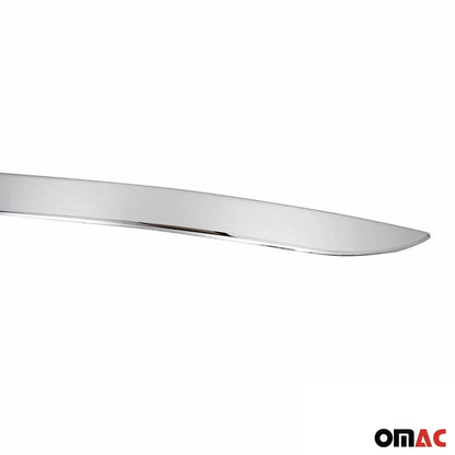 2011-2019 Ford Fiesta Rear Trunk Lid Molding Trim Stainless Steel Silver 1Pc