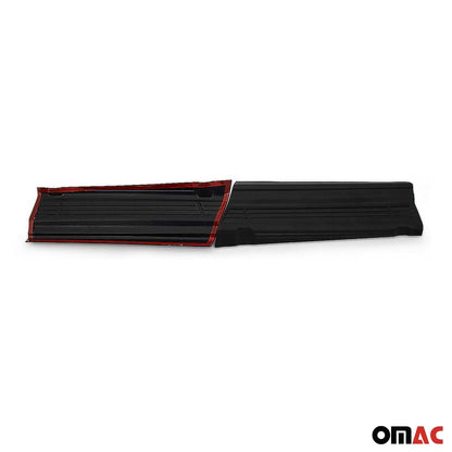2014-2025 RAM ProMaster Door Sill Scuff Plate Scratch Protector Black 2 Pcs