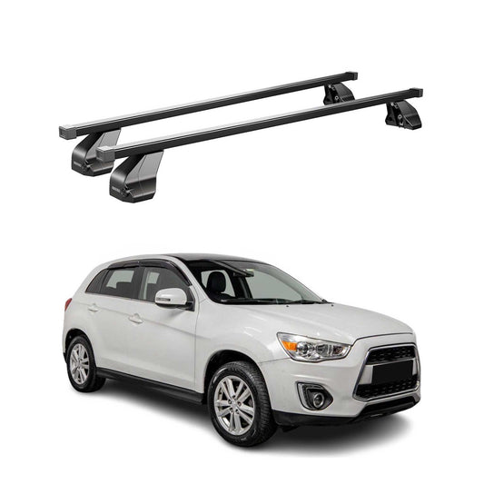 2013-2015 Mitsubishi Outlander Sport Roof Rack Cross Bars Black