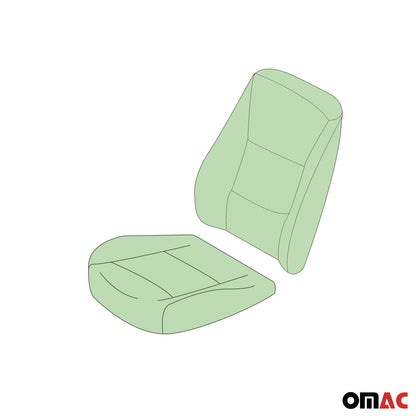 1992-2003 Volkswagen Eurovan Backrest & Seat Cushion Foam Pad Set