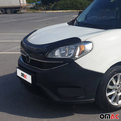 2015-2022 RAM ProMaster City Front Bug Shield Hood Deflector 1 Pc Smoke