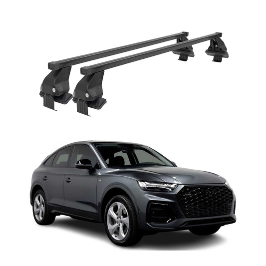 2021-2025 Audi Q5 SQ5 Roof Rack Cross Bars Black