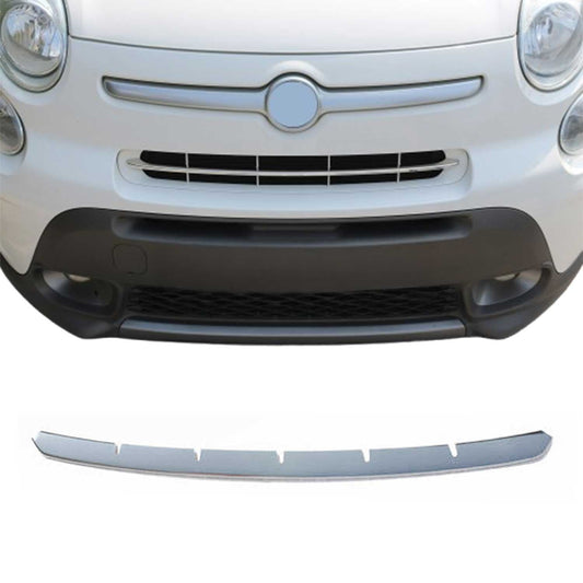 2016-2018 Fiat 500X Front Bumper Trim Molding Stainless Steel Silver 1 Pc