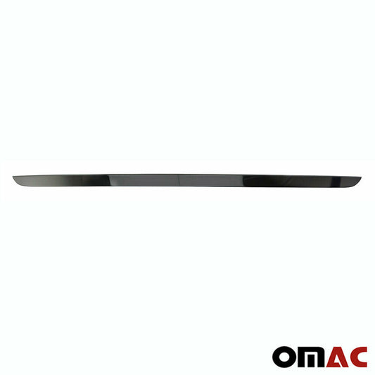 OMAC Dark Chrome Rear Lower Tailgate Trunk Door Trim for Fiat Tipo 2016-2023 2544052B