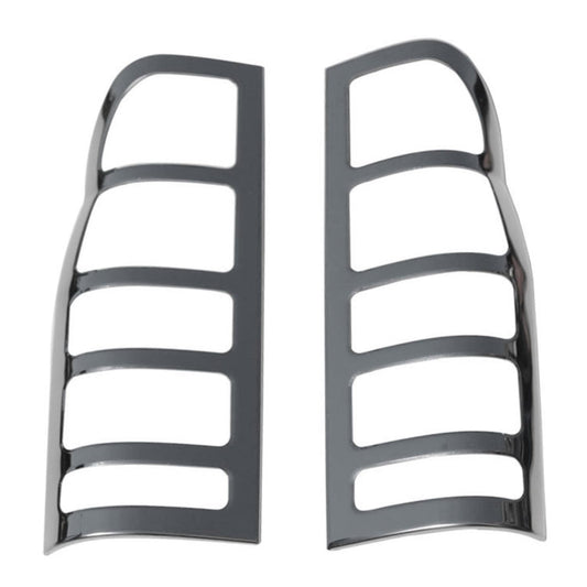 OMAC Trunk Tail Light Trim Frame for Ford Transit 2007-2014 Steel Silver 2 Pcs 2621101