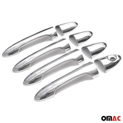 OMAC Car Door Handle Cover Protector for Ford Focus 2000-2007 Hatchback Steel 8 Pcs 2601041