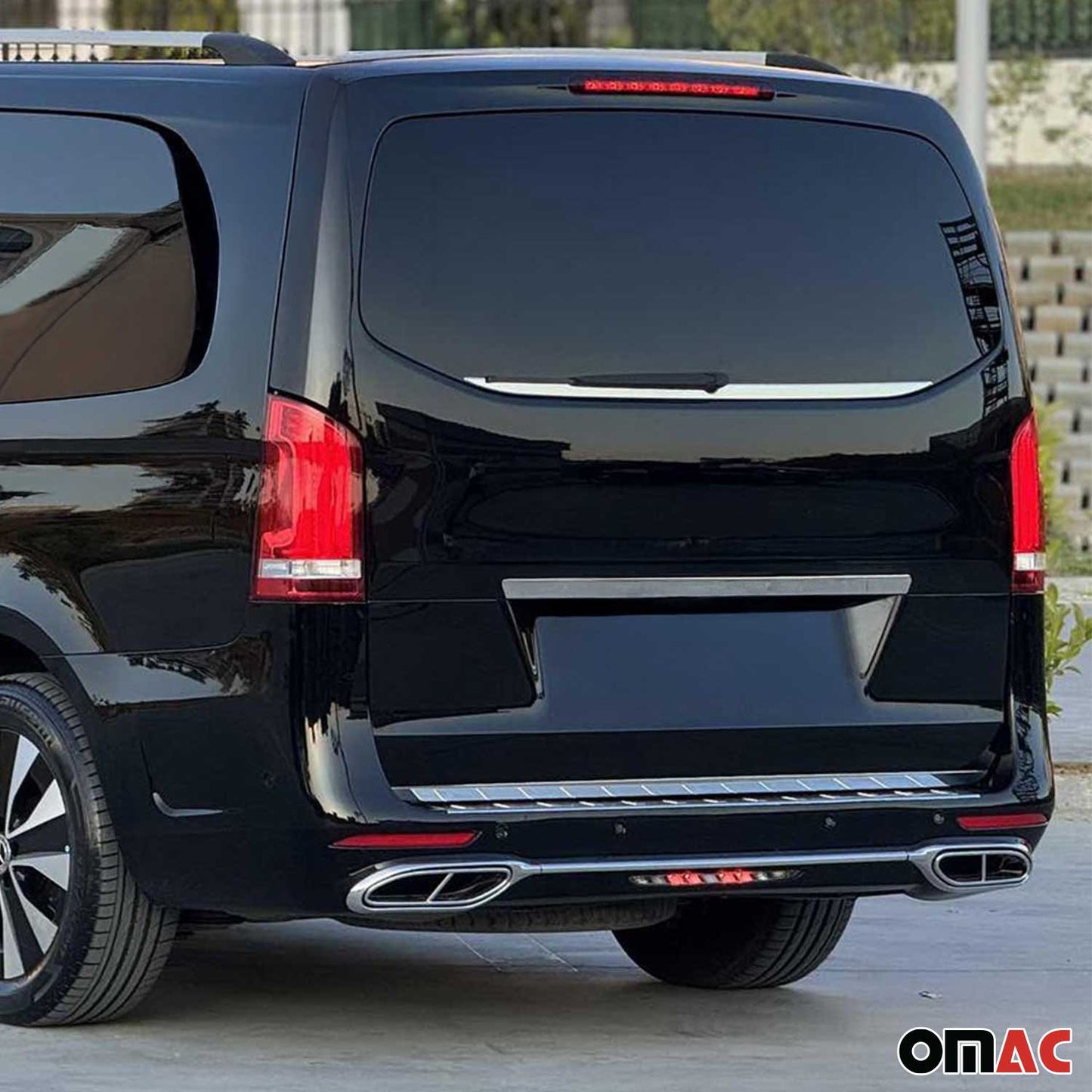 2016-2024 Mercedes Metris Rear Trunk Tailgate Door Handle Cover Stainless Steel