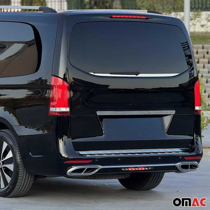 2016-2024 Mercedes Metris Rear Trunk Tailgate Door Handle Cover Stainless Steel