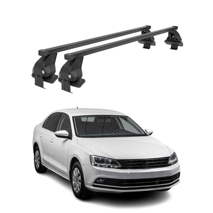 2011-2018 VW Jetta A6 Roof Rack Cross Bars Black