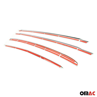 2014-2019 Ford Transit Connect Front Bumper Trim Molding Stainless Steel Silver 4 Pcs