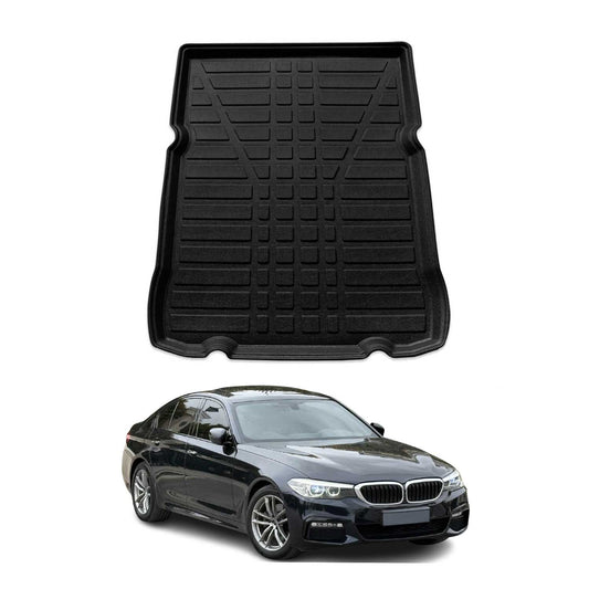2019-2024 BMW 5 Series G30 Sedan 2017-2023 / M5 F90 Cargo Liner Trunk Mat All Weather Black