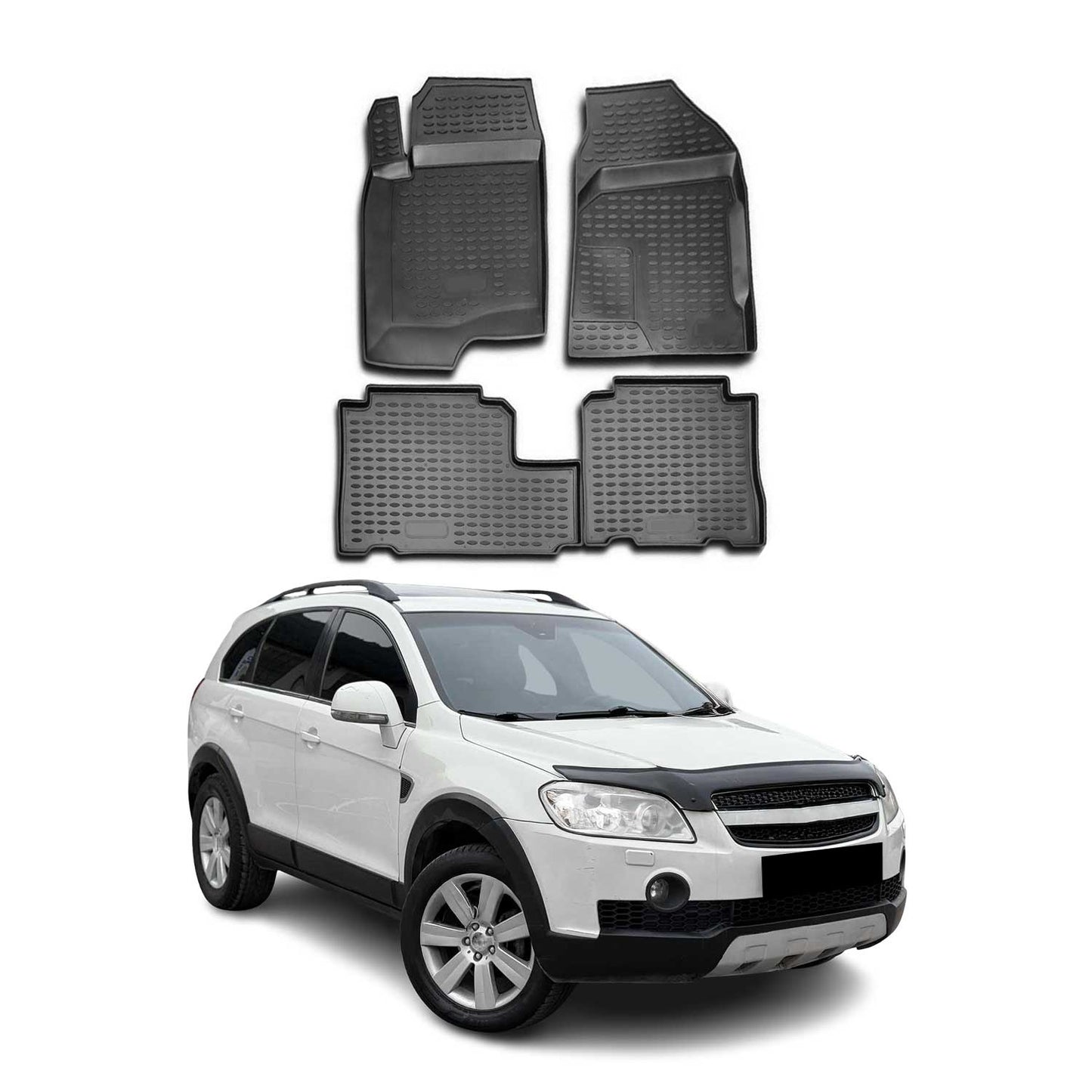 2008-2015 Chevrolet Captiva Sport Floor Mats Liners Full Set All Weather