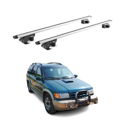 1997-2002 Kia Sportage Roof Rack Cross Bars Silver