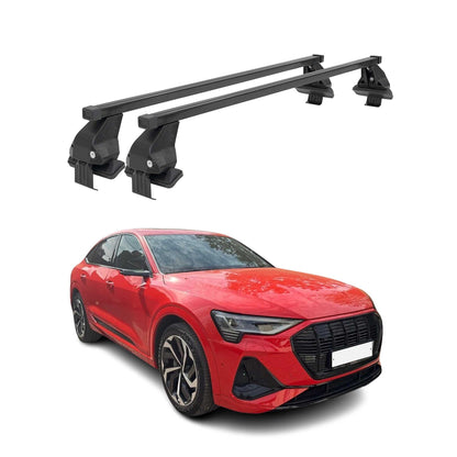 2020-2024 Audi e-tron Roof Rack Cross Bars Black