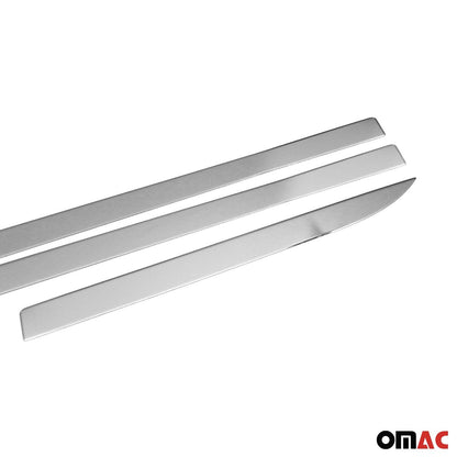 OMAC Chrome Side Door Streamer Guard S.Steel for BMW 5 Series G30 2017-2023 1225131