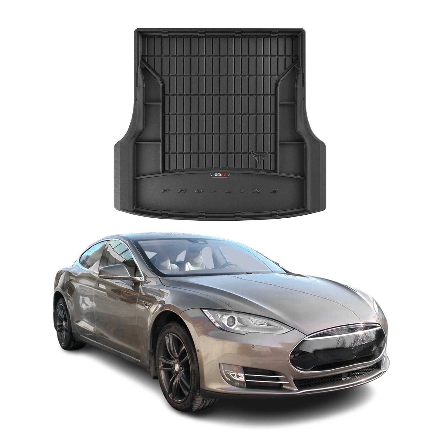 2012-2024 Tesla Model S Premium Cargo Liner Trunk Mat All Weather Heavy Duty