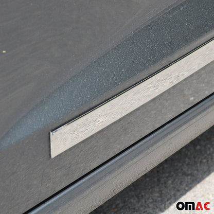 OMAC Side Door Molding Trim Skirt Garnish for Mazda Tribute 2008-2011 Steel Gloss 4x U004731