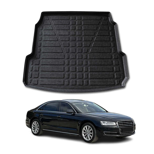2010-2017 Audi A8 Standart Version Cargo Liner Trunk Mat All Weather Black