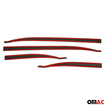 OMAC Side Door Molding Trim Skirt Garnish for Jeep Renegade 2019-2023 Carbon Fiber 4x U005927