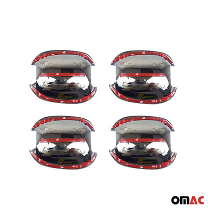 2004-2011 Pontiac G3 & G3 Wave Car Door Handle Bowl Cover Protector Silver Chrome