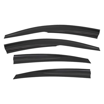 2012-2017 Hyundai Accent Window Visor Vent Rain Deflector 4Pcs Smoke