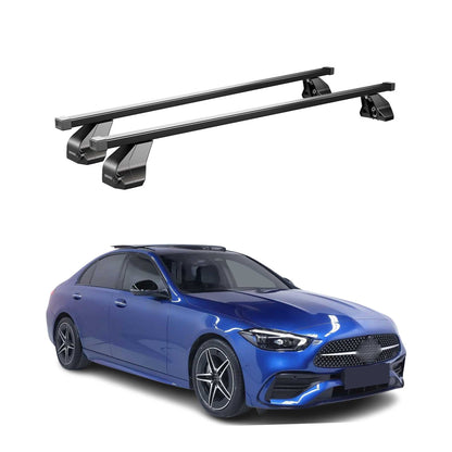 2022-2024 Mercedes C Class S206 Wagon Roof Rack Cross Bars Black