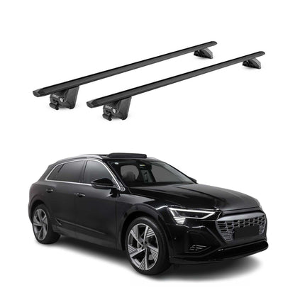 2019-2023 Audi e-tron Quattro Roof Rack Cross Bars Black