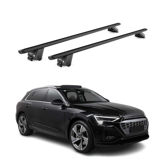 2019-2023 Audi e-tron Quattro Roof Rack Cross Bars Black