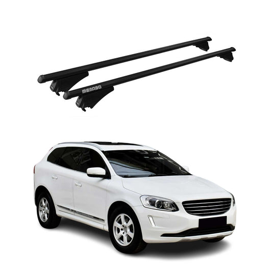 2014-2017 Volvo XC60 Roof Rack Cross Bars Black