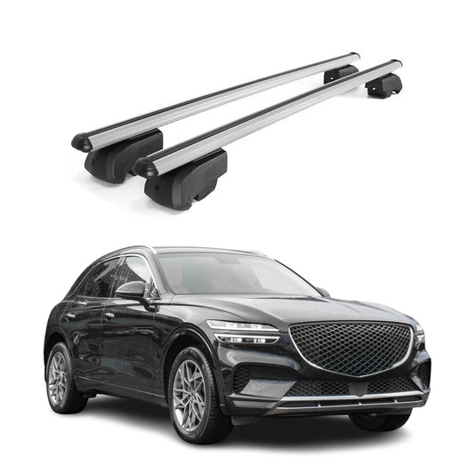 2022-2025 Genesis GV70 Roof Rack Cross Bars Silver