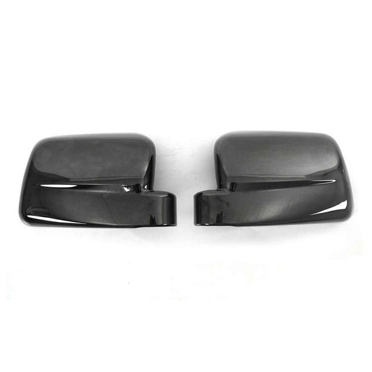 OMAC Fits Ford Transit Connect 2010-2013 Dark Chrome Side Mirror Cover Cap 2 Pcs 2622111B