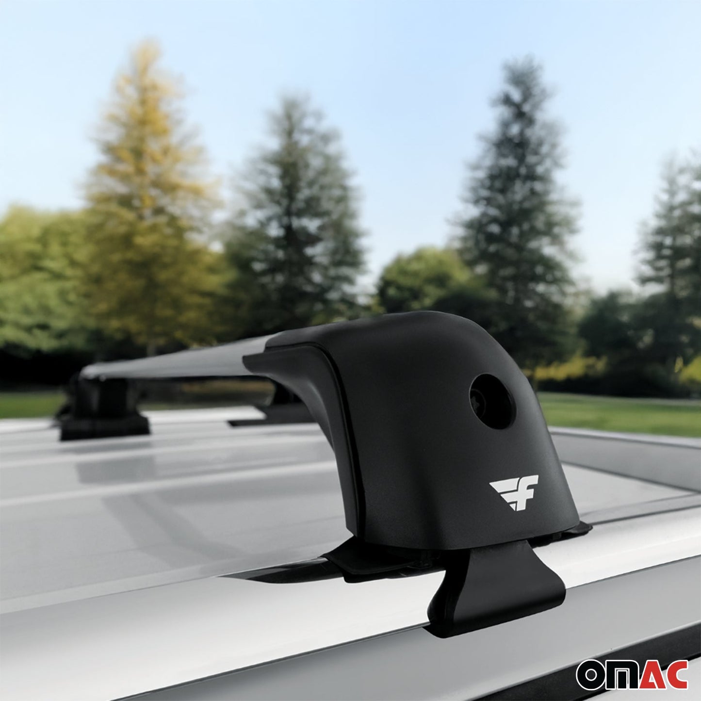 2013-2023 Subaru XV Crosstrek Roof Racks Cross Bars Silver