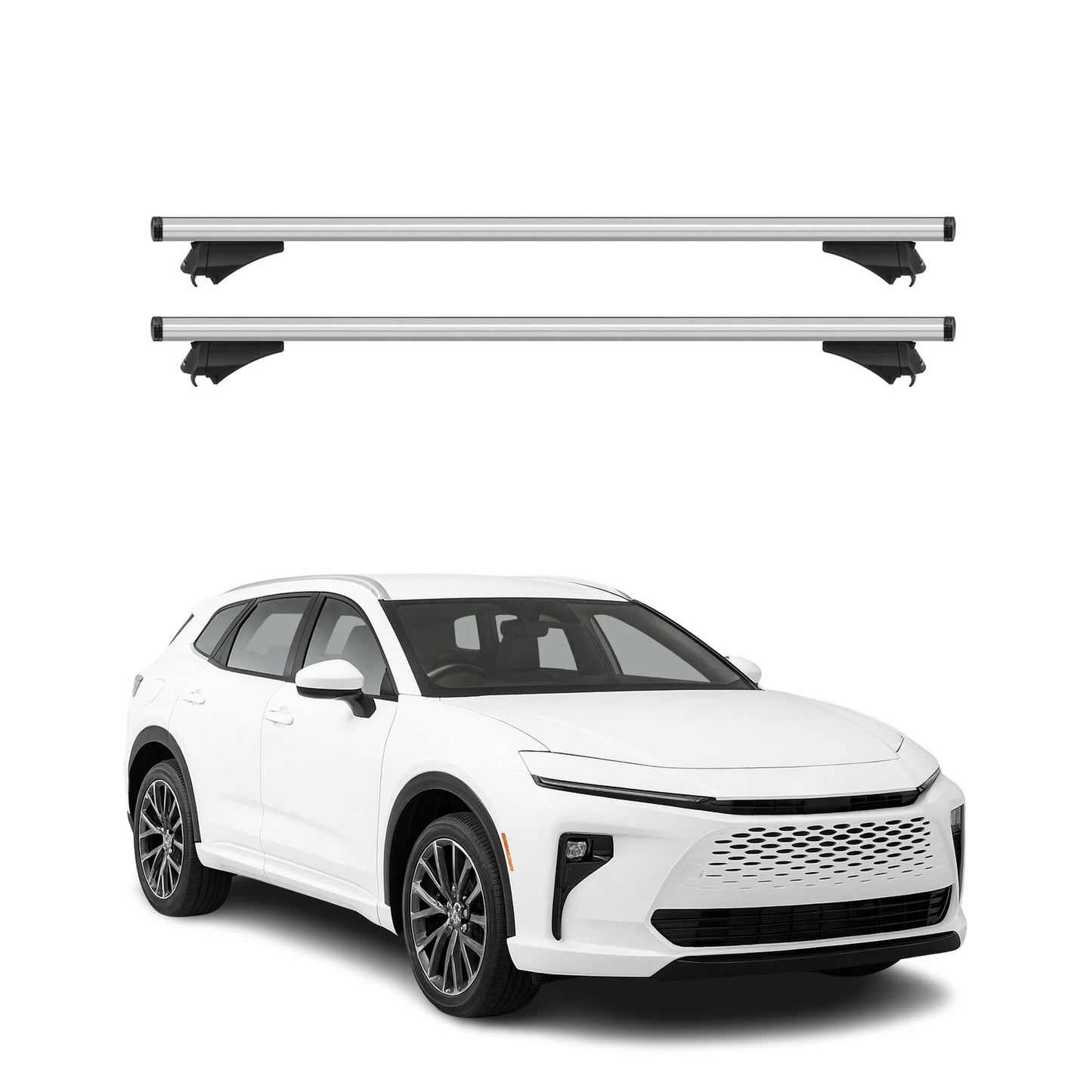 2025-2026 Toyota Crown Signia Roof Rack Cross Bars Luggage Carrier Aluminium Silver