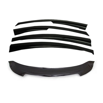 2011-2015 Chevrolet Cruze Set Bug Shield Hood Deflector & Window Visor