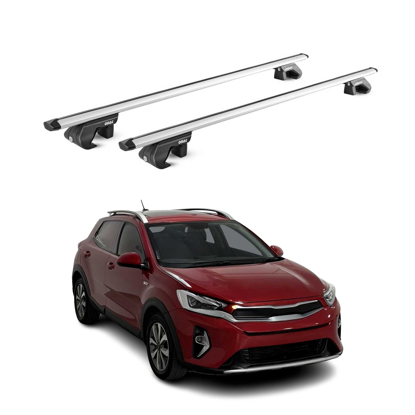 2020-2025	Kia	Telluride Roof Rack Cross Bars Luggage Carrier 2 Pcs