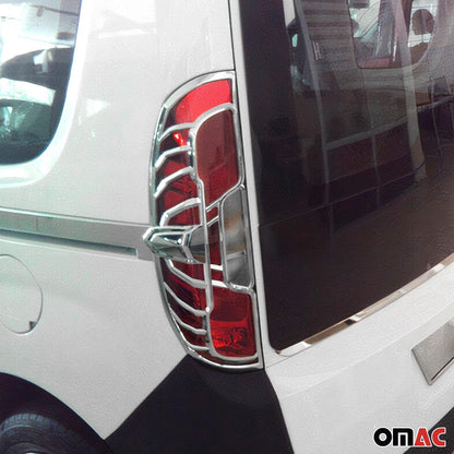 OMAC Trunk Tail Light Trim Frame for RAM ProMaster City 2015-2022 Chrome Silver 2 Pcs 2524101F