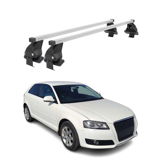 2006-2013 Audi A3 Sportback Roof Rack Cross Bars Luggage Carrier 2 Pcs