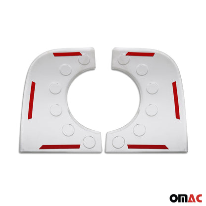 2006-2013 Mercedes Sprinter W906 Tailgate Trunk Door Logo Frame Silver Stainless Steel