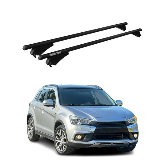 2010-2020 Mitsubishi Outlander Roof Rack Cross Bars Black