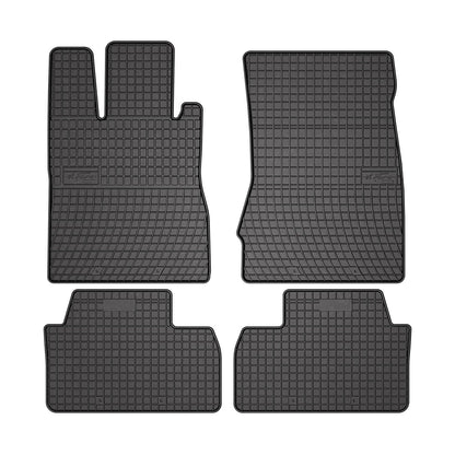 OMAC OMAC Floor Mats Liner for Mercedes S Class W220 1999-2006 Rubber Black 4Pcs '4717484