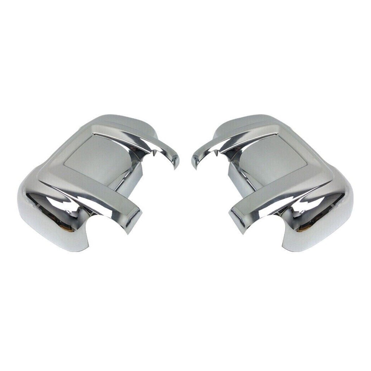 2014-2025 RAM ProMaster Side Mirror Cover Caps Chrome Silver 2 Pcs