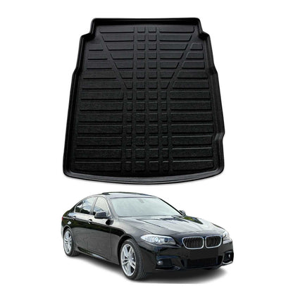 2011-2016 BMW 5 Series F10 Sedan Cargo Liner Trunk Mat All Weather Black