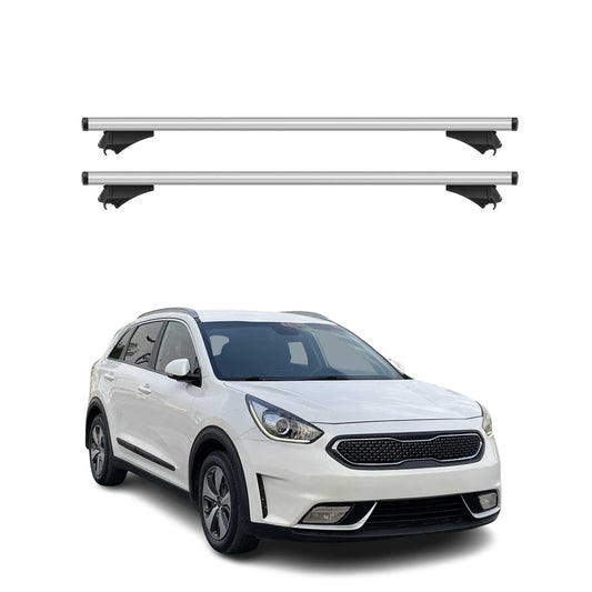 2017-2022 Kia Niro Roof Rack Cross Bars Silver