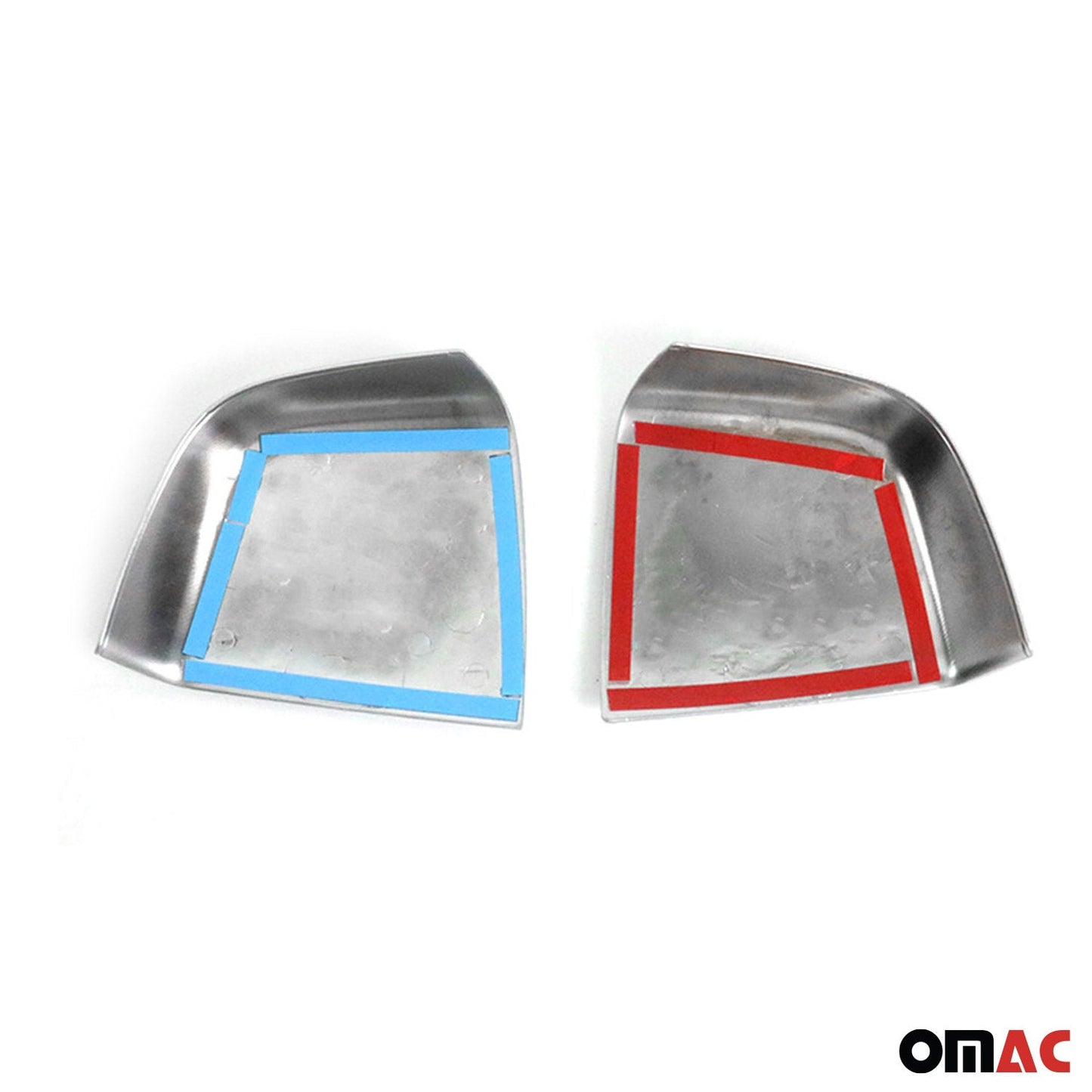 OMAC Side Mirror Cover Caps Fits RAM ProMaster City 2015-2022 Matt Steel 2 Pcs 2524112S