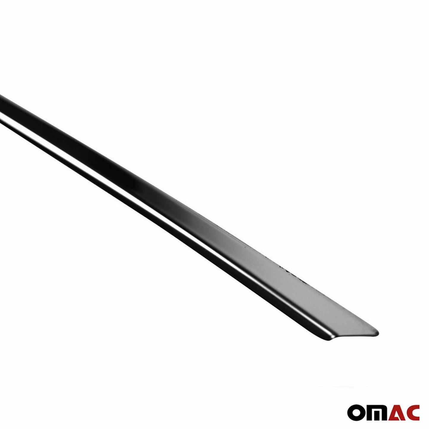 OMAC Rear Trunk Molding Trim for Peugeot 3008 2016-2023 Stainless Steel Dark 1Pc 5719052B