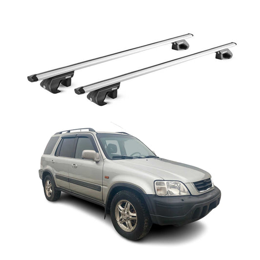 1997-2001 Honda CR-V Roof Rack Cross Bars Silver