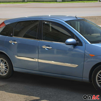 2000-2007 Ford Focus Hatchback Car Door Handle Cover Protector Stainless Steel